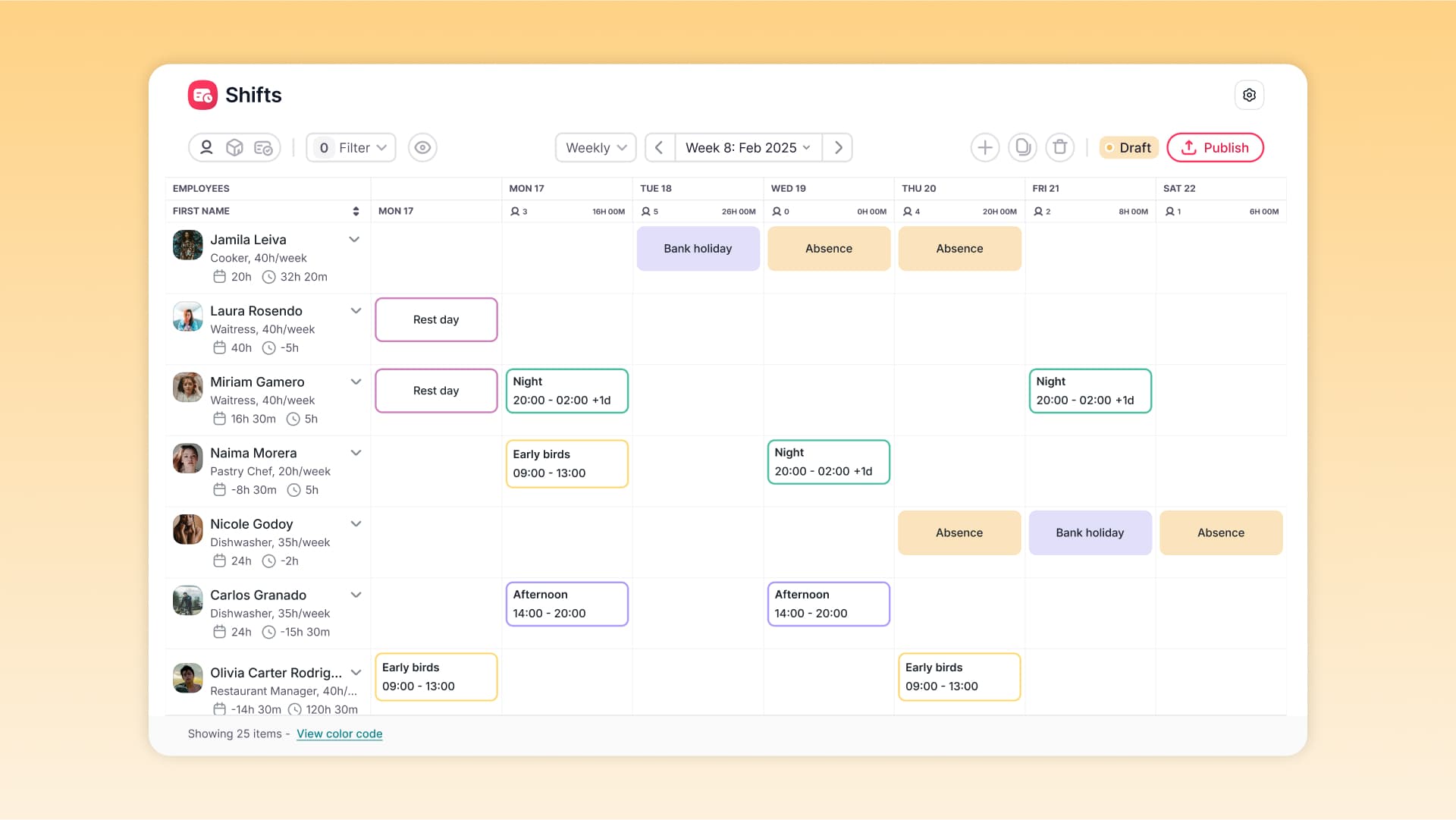 Consulta el banco de horas desde Turnos