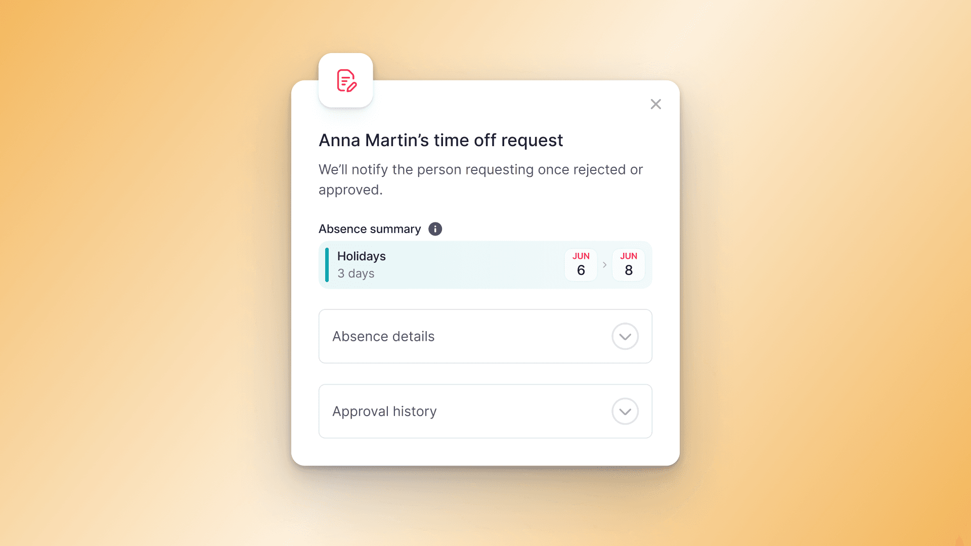 Recomendaciones inteligentes para gestionar ausencias