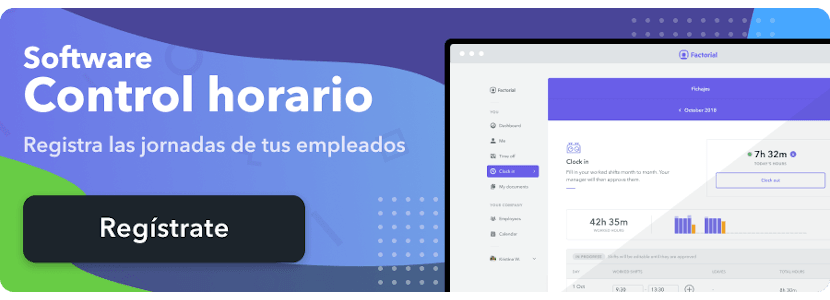 Control Horario Y Reloj Checador De Empresa Factorial