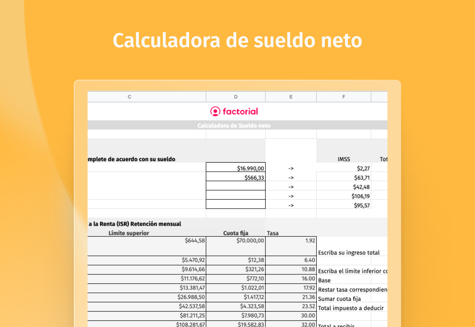 Oxido Relativo Caso Wardian Cómo calcular el sueldo neto de un empleado [Calculadora] - Factorial