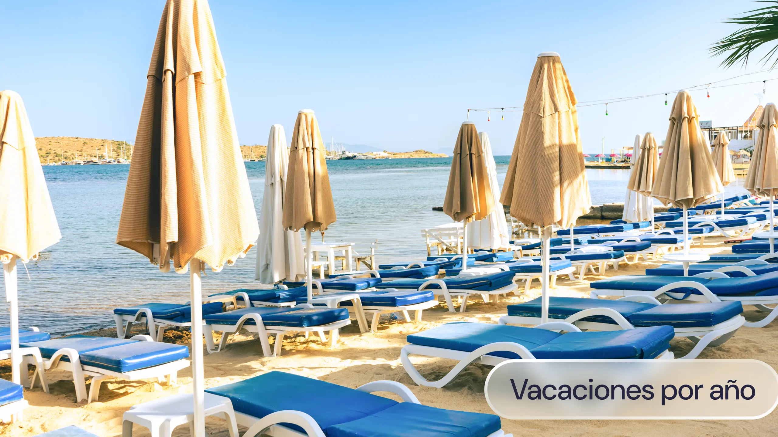 Vacaciones por año trabajado